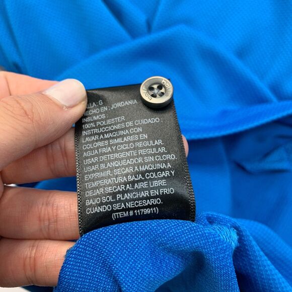 Bolle Polo Shirt Mens L Large Pacific Short Sleeve Quick Dry Performance Golf - Picture 8 of 10